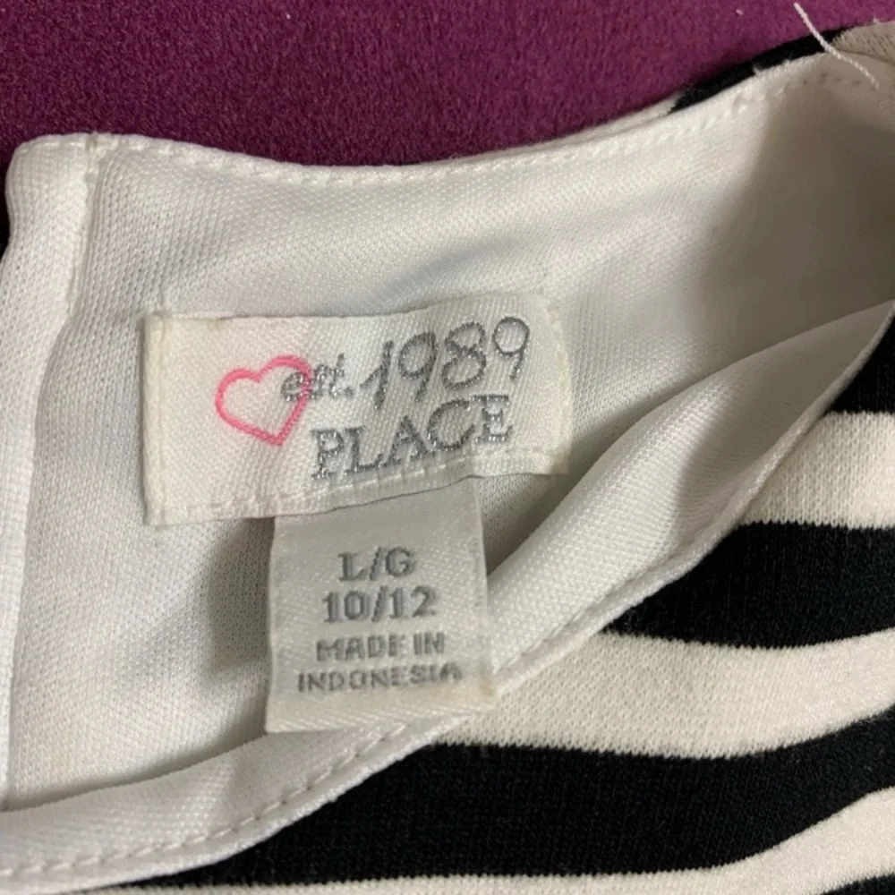 Children's Place striped skater dress
